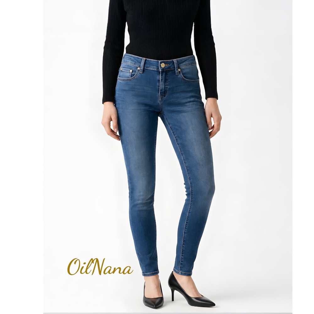 Henry & Belle Super Skinny Jeans Womens 28 Blue Coast Wash Excellent Stretch - Picture 1 of 14